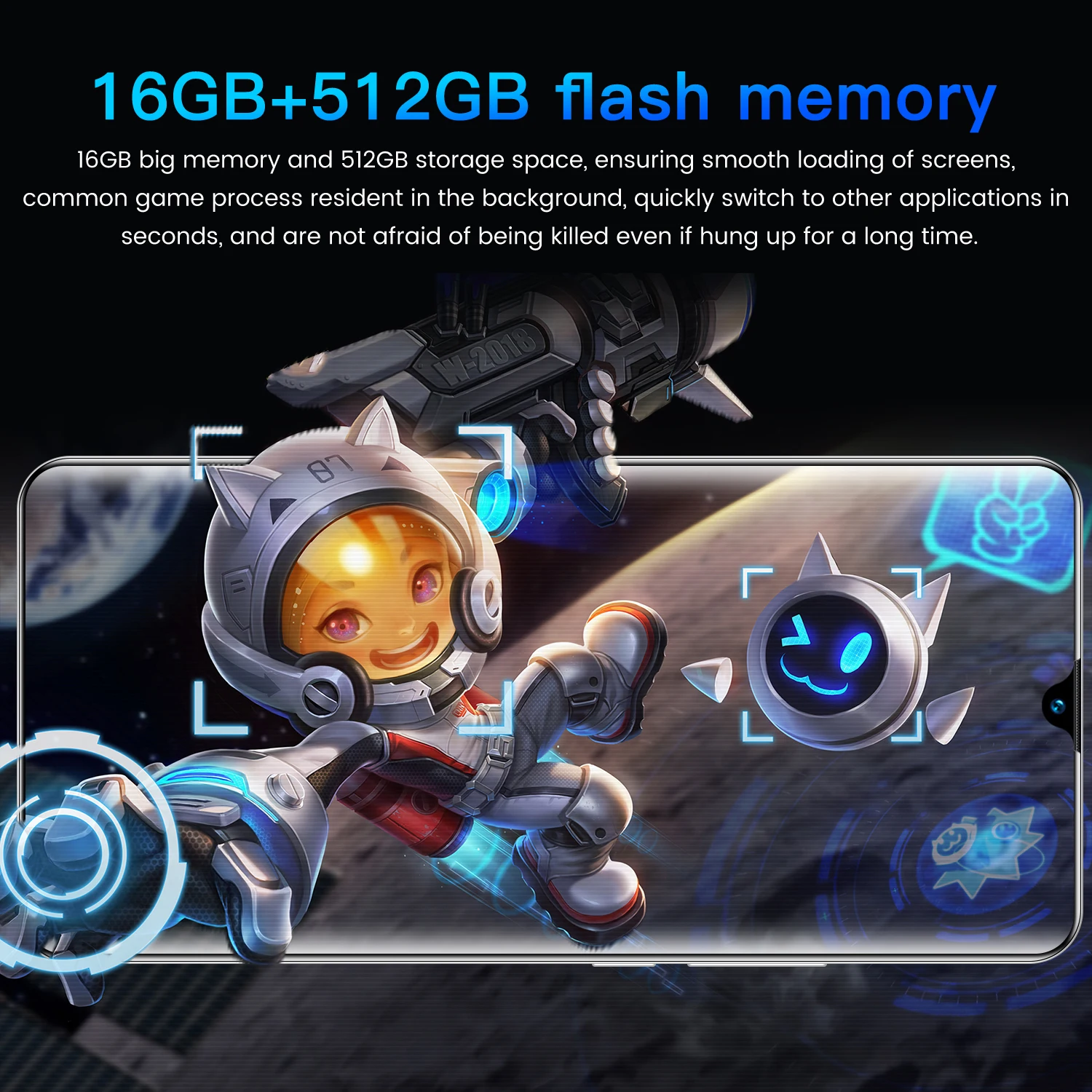 Xiaomi-tel&eacute;fono m&oacute;vil inteligente 5G versi&oacute;n Global, Smartphone con pantalla de gota de 7,0 pulgadas, 16GB + 512GB para Xiaomi Mi 11 Ultra, Huawei y Samsung-4