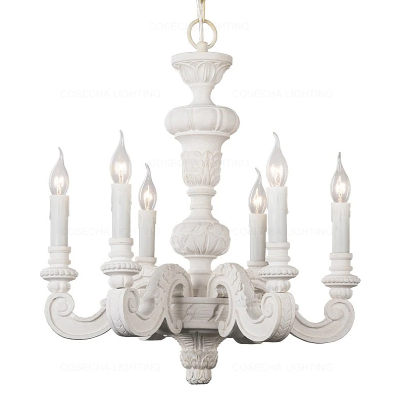 Candelabros de Pilar romano, luces colgantes tallado de madera, candelabro retro de murano italiano, lámparas de habitación elegantes vintage para dormitorio y sala de estar