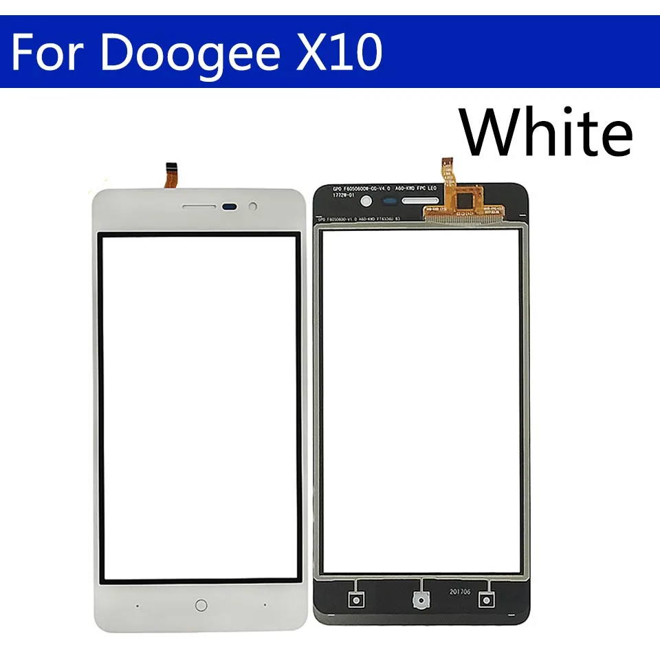Сенсорный экран для Doogee X10 Сенсорная панель дигитайзер сменная сенсорная