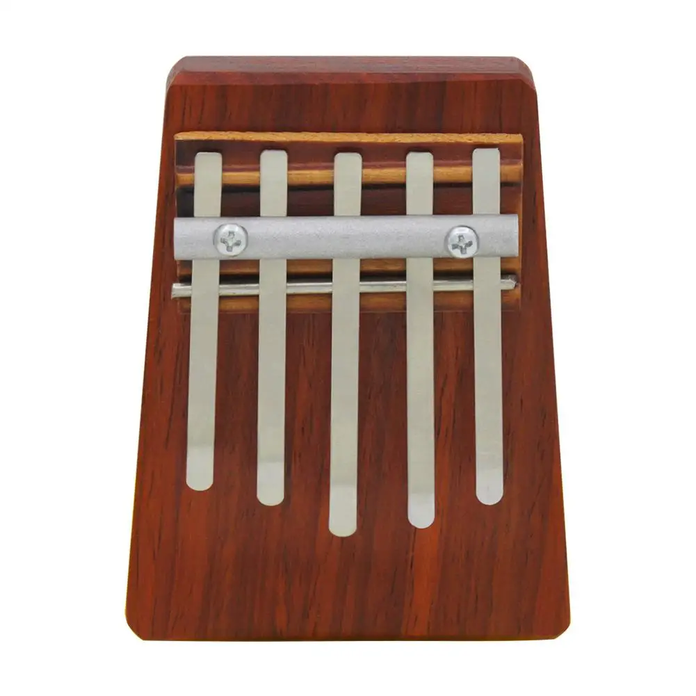 

IRIN 5-tone Kalimba Деревянное пианино для большого пальца простой в освоении музыкальный инструмент для детей и взрослых