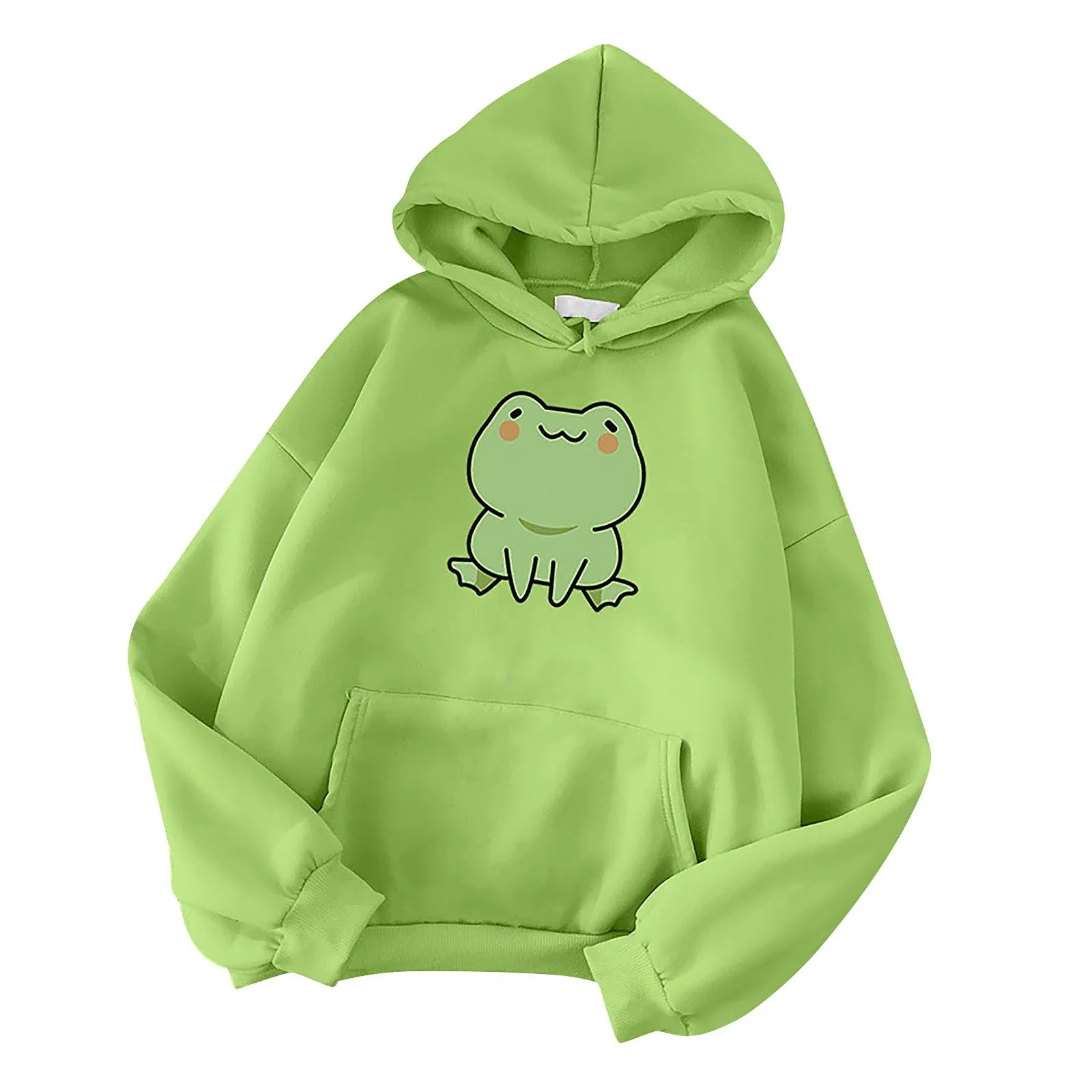 

2021 New Women's Hoodie Sweatshirt Fashion Long Sleeve Cute Animal Printed Loose Blouse Tops Female Plus Size Sweatshirt
