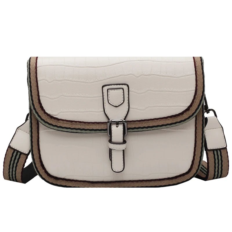 

Stone Pattern PU Leather Flap Bags 2020 Shoulder Handbag Female Fashion Cross Body Bag Branded Trending Hand Bag