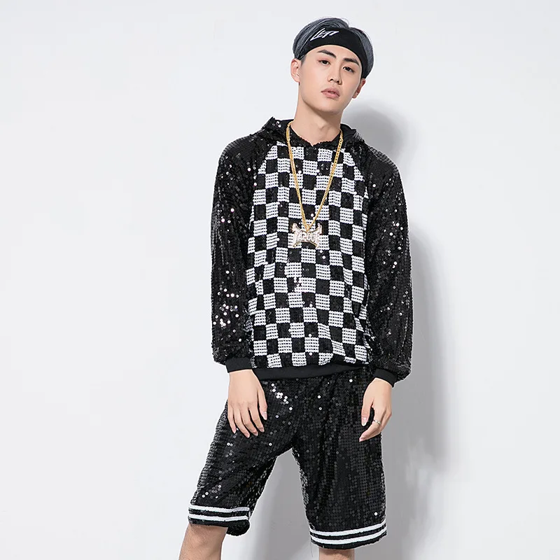Новый мужской DS певица DJ Sequin Stage Show наряды модная мужская одежда в стиле хип-хоп