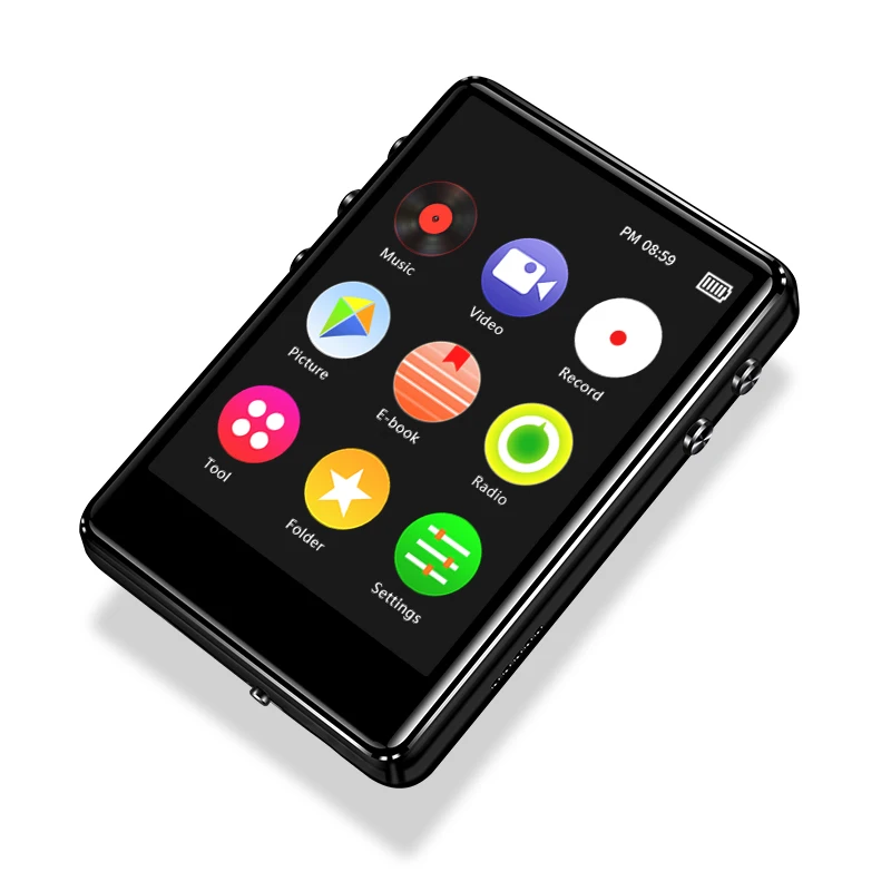 Новый металлический MP3 плеер с Bluetooth 5 0 большой емкости аккумулятор длительное