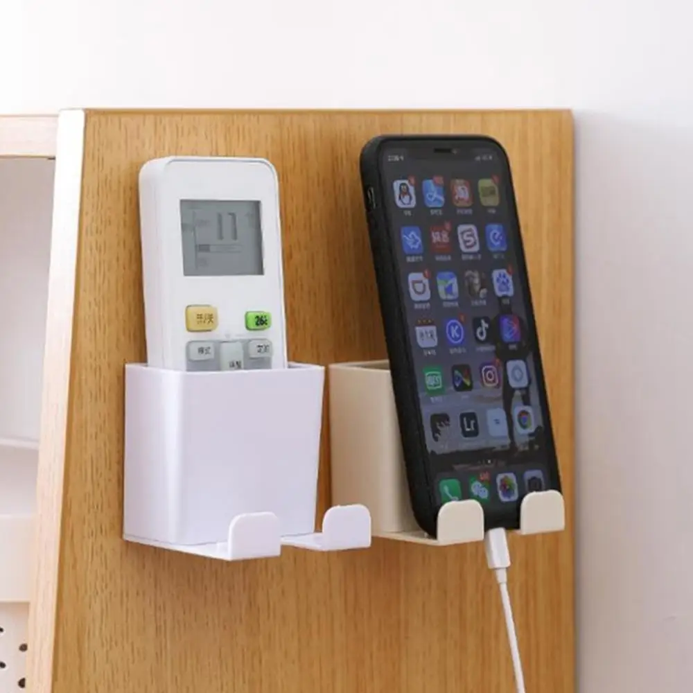 Висячая коробка для хранения самоклеющаяся стойка с ящиком ТВ пульт