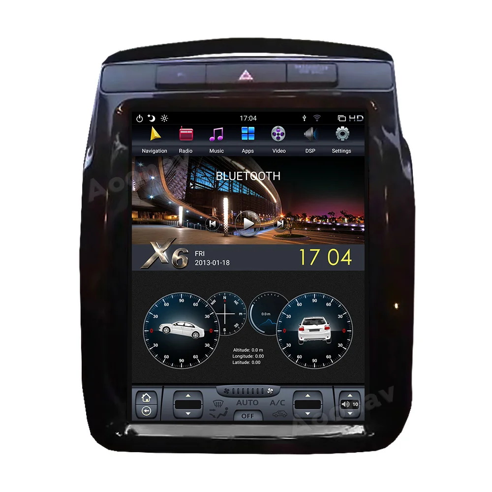 Автомагнитола 2 din на Android с GPS мультимедийный плеер для Volkswagen Toureg 2010-2017