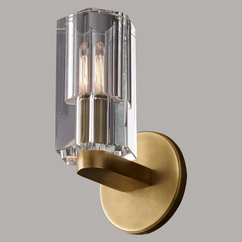 Скандинавский минимализм стеклянный глобус Lustre E27 Led настенный светильник
