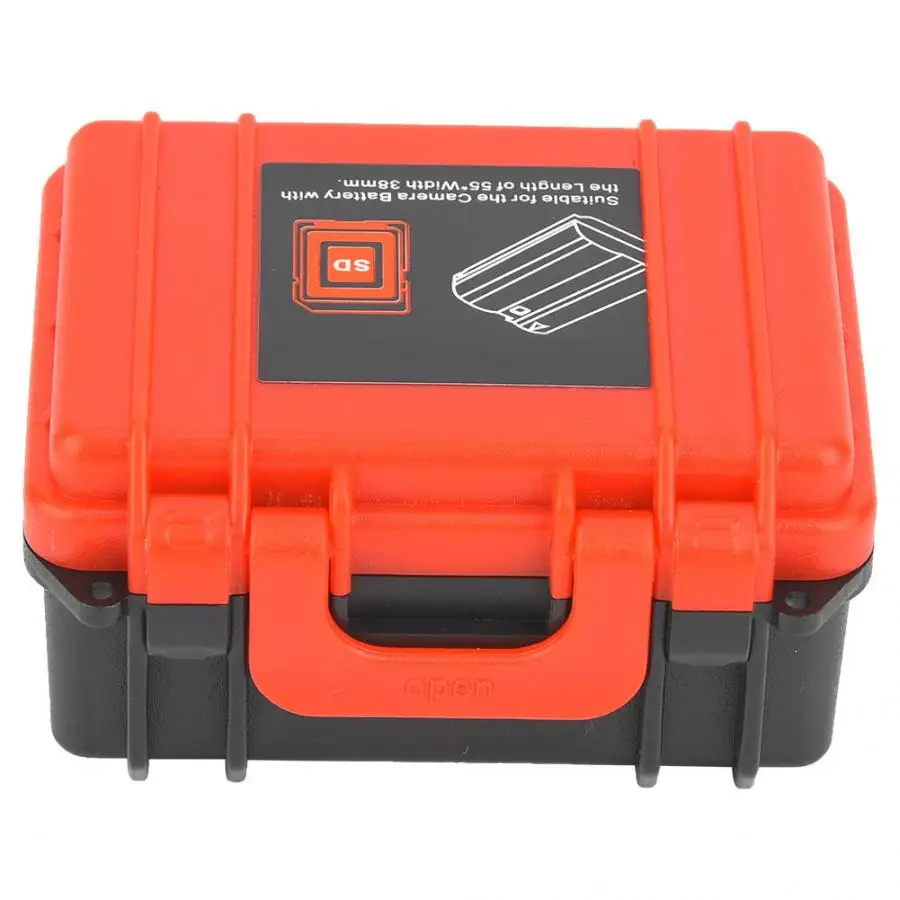 Внешний аккумулятор чехол ABS батарея для камеры CD карта памяти пыленепроницаемый