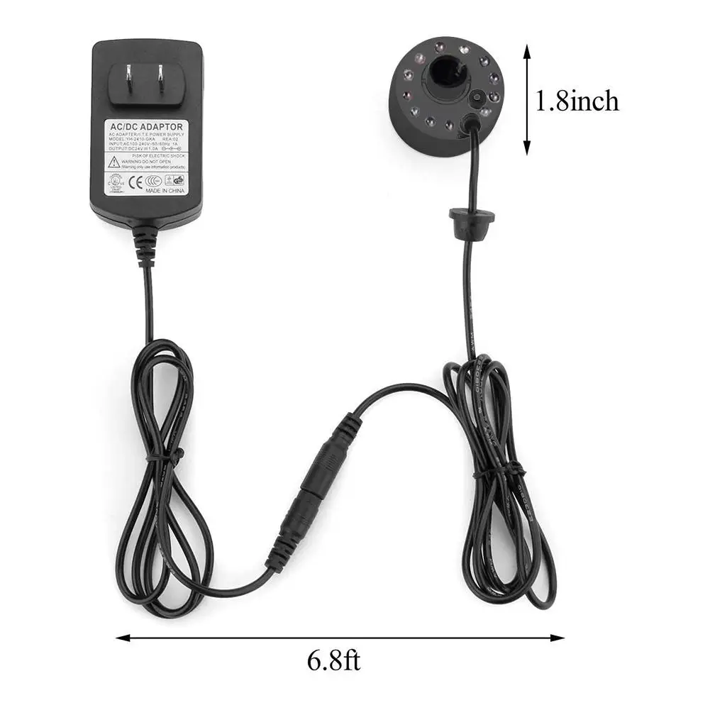 

Halloween Fog Machine LED Mist Maker Sprayer with LED Light