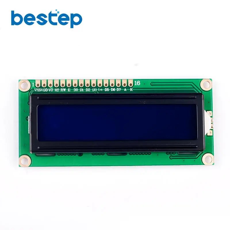 Модуль ЖК дисплея LCD1602 5V 16x2 контроллер с синим экраном для arduino 1602|display 5v|module lcdbacklight