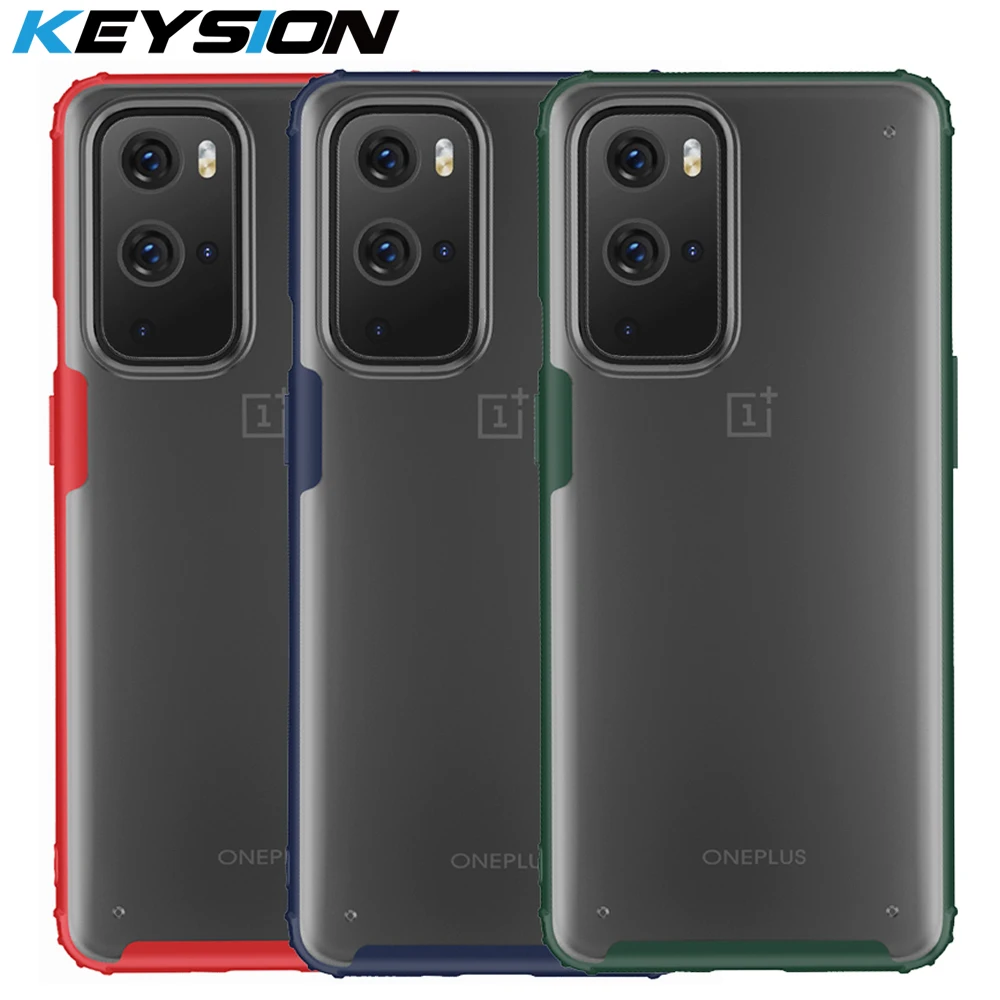 

Матовый чехол KEYSION для OnePlus 9 9 Pro 5G 8T 1 + 8 Pro, прозрачный противоударный чехол на заднюю панель телефона для OnePlus Nord N10 5G 1 + N100