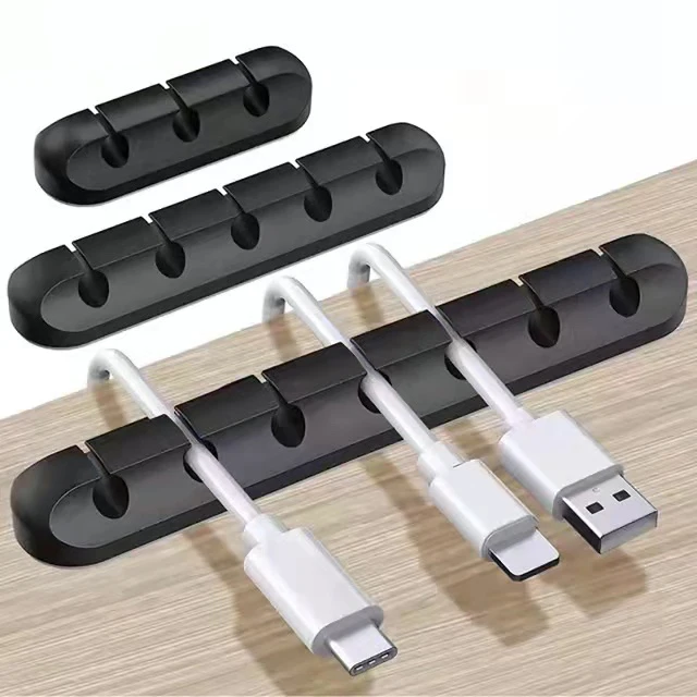 magnetic cable organizer winder mouse wire desk wall holder earphone cord protector mobile phone usb data cables management clip free global shipping