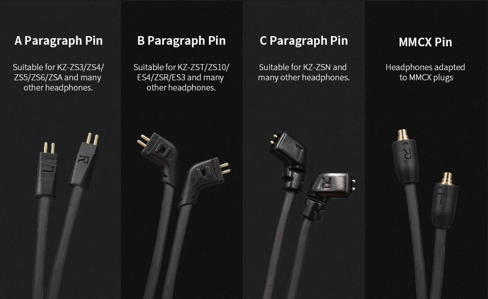 AK KZ беспроводной Bluetooth Кабель обновление провод модуля с 2PIN/разъем MMCX для KZ ZS10 PRO/ZS6/AS12/ZST/ZS7/AS16/AS10/ZSN/ZSX