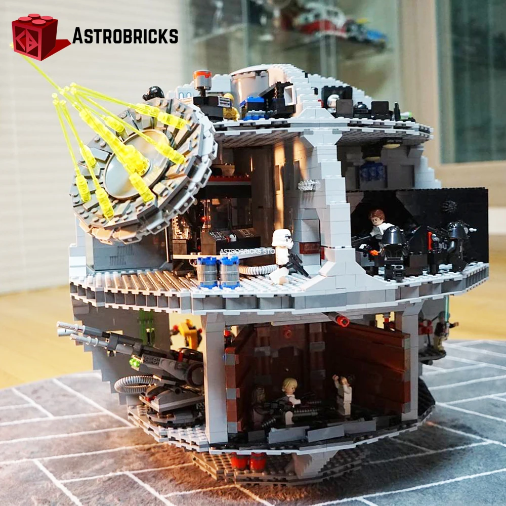 Death Star 4016Pcs Plan King Brand 81061 Building Blocks Toys Compatible 75159 Bricks Model Space UCS 10188 | Игрушки и хобби