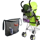 Изоляционные сумки для беременных, сумка-Органайзер для бутылочек с молочной водой, сумка для переноски детской коляски, модная Сетчатая Сумка для детских подгузников