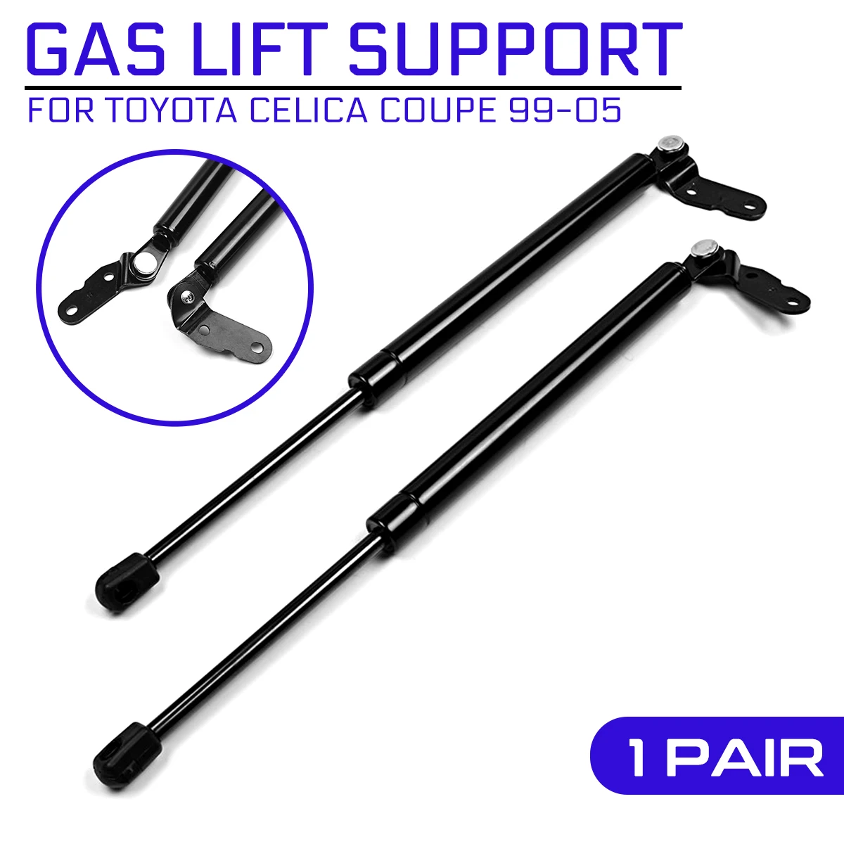 

2pcs Car Rear Tail Gate Gas Support Struts 6896020240L 6895020240R 6895080108L 6896080063R For Toyota Celica Coupe 1999-2005