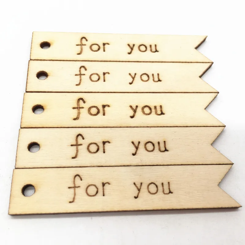 40 шт. деревянные подвесные бирки Thank You | Дом и сад