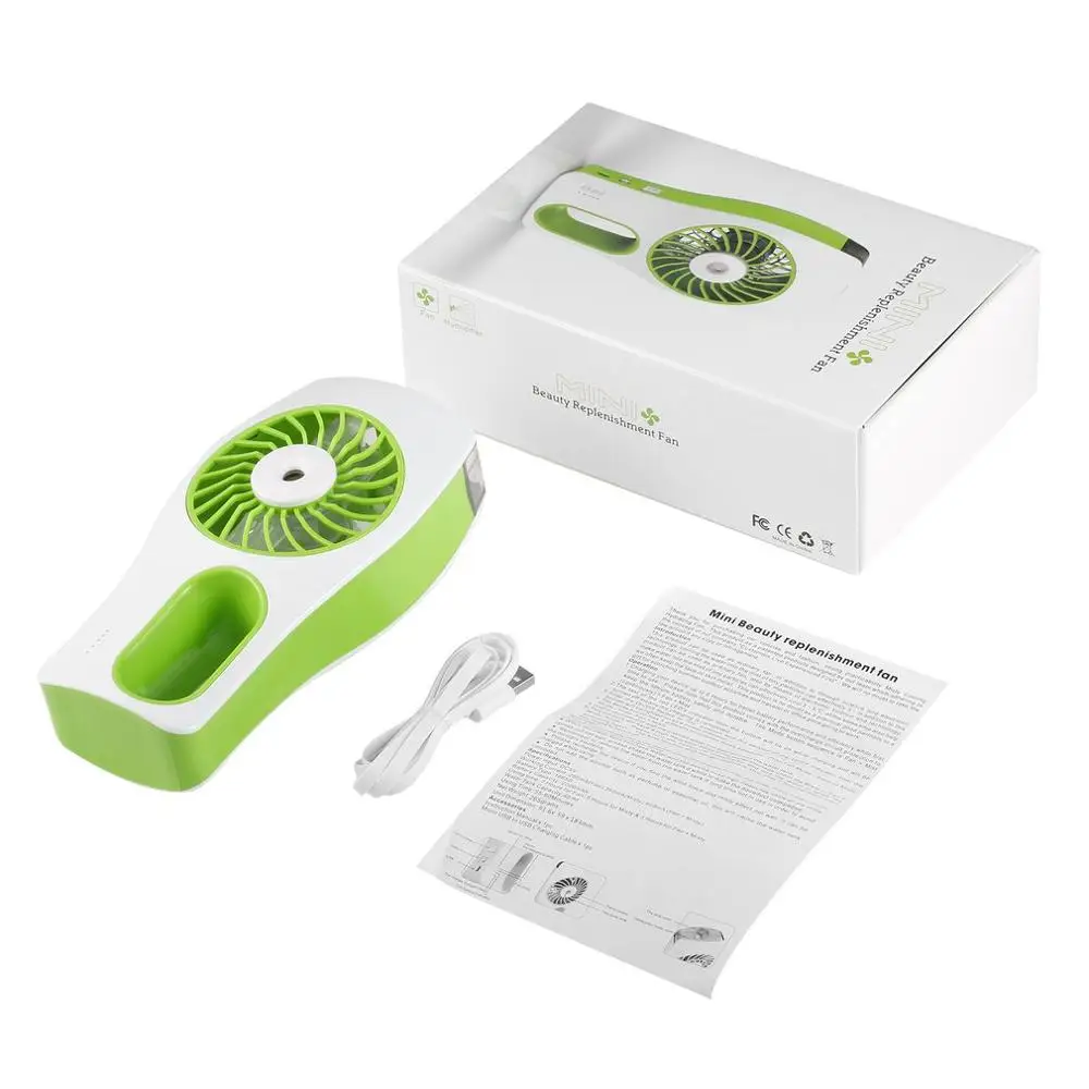 Портативный перезаряжаемый аккумулятор 2000 мА/ч бак для воды 40 мл USB мини