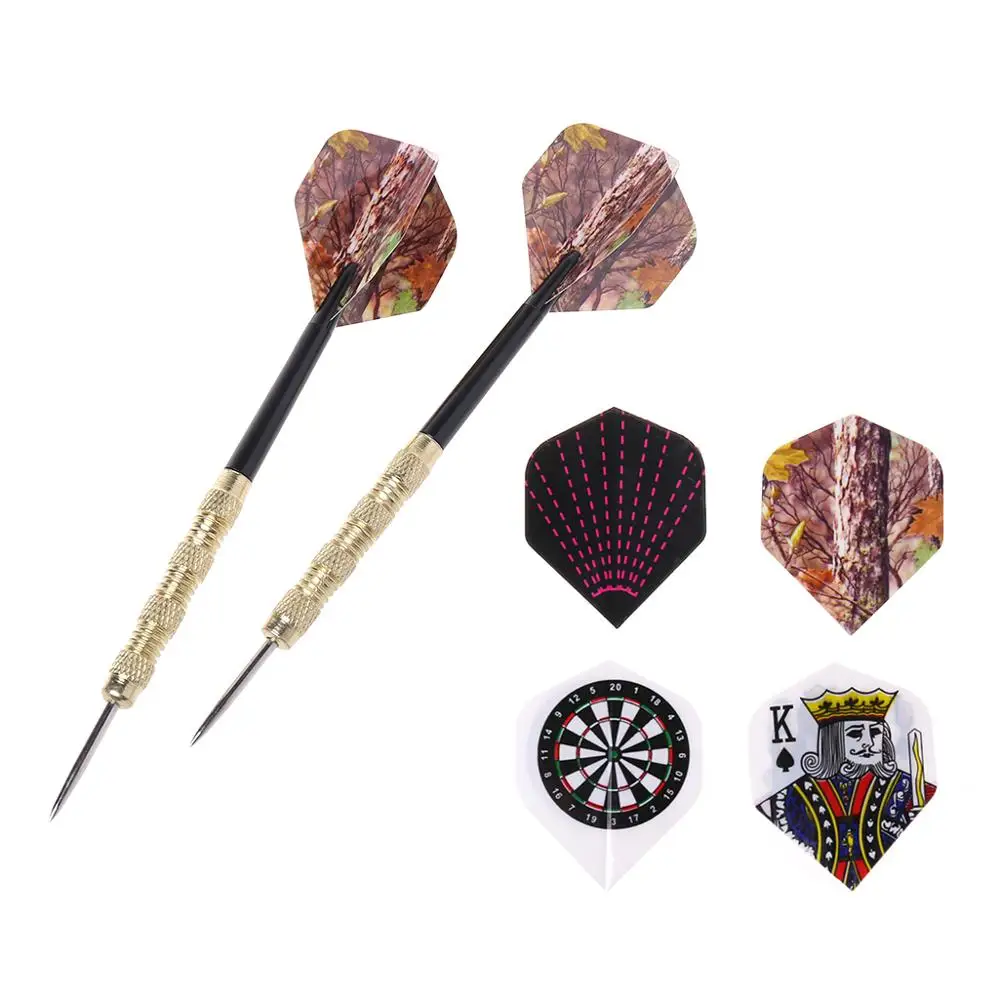 

100% Brand New and High Quality 50pcs Standard Dart Flights Nice Outdoor Wing Tail Professional PVC Darts Flight