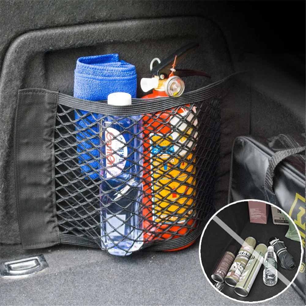Автомобильный органайзер коробка для хранения багажника сумка сетка автомобиля