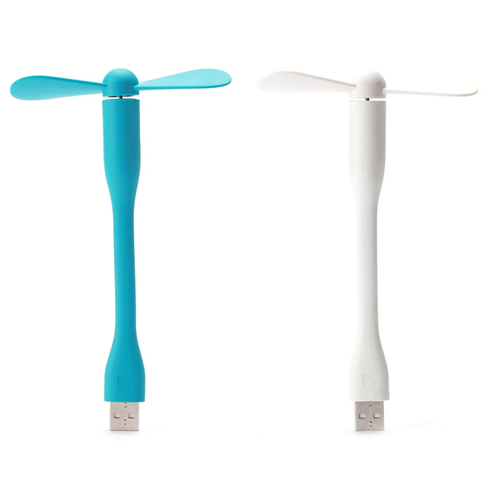 Оригинальный Портативный USB вентилятор Xiaomi Mijia гибкий карманного размера для