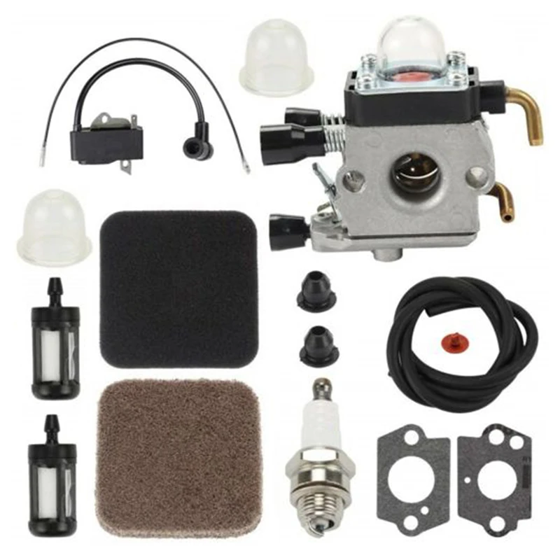 

Carburettor Carb Ignition Coil Kit For Stihl FS75 FS80 FS80R HS75 HS80 HS85 HL75 HL75K FH75 HT70 HT75 KM85 SP80 SP85 FC75 FC85