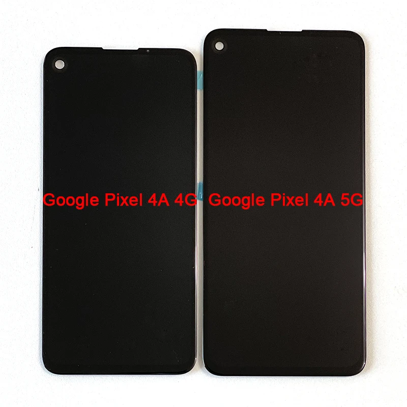 Pantalla LCD OLED M & Sen de 5,81 "para Google Pixel 4A, digitalizador con Panel t&aacute;ctil, 6,2", 5G-3