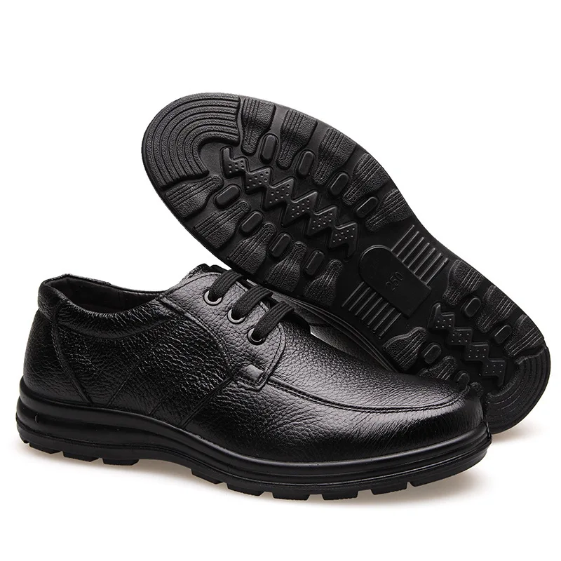NPEZKGC Genuine leather men casual shoes handmade fashion comfortable breathable | Обувь