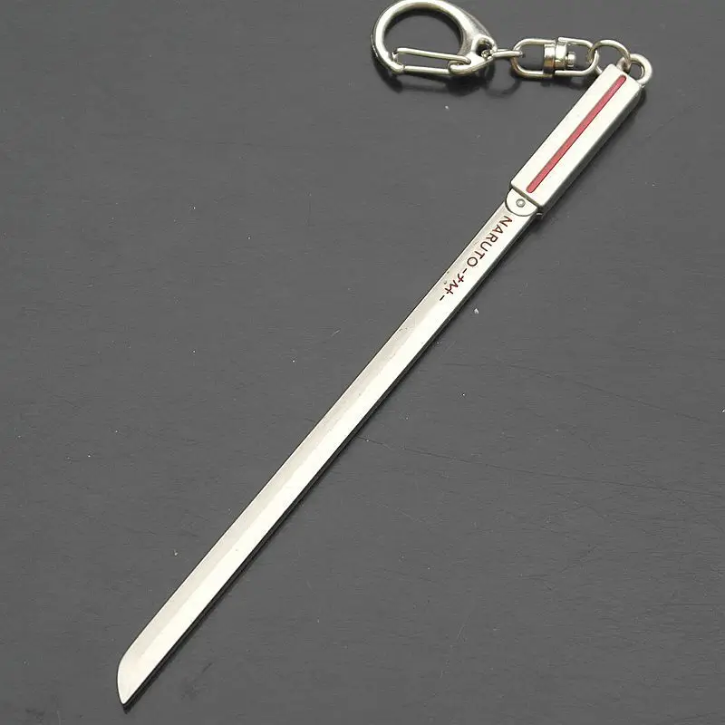 Anime Naruto Kunai Cosplay Kusanagi-no-Tsurugi Toy Uchiha Sasuke Shuriken Weapon Namikaze Minato Keychain Zabuza | Тематическая