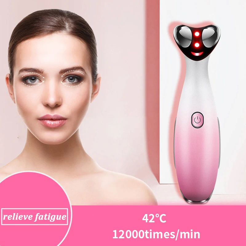 

Радиочастотная мезотерапия Электропорация глаз с массажным эффектом Красота инструменты частота светодиодный фотон глаз уход за кожей ом...