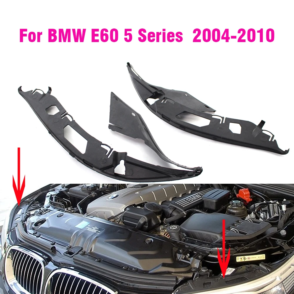 Headlight Lens Gasket Rubber Seal Left Right Side for BMW E60 E61 5 Series 525i 528i 530i 535i 545i 550i M5 2004-2010