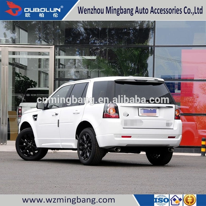 

Stainless Steel Inner Rear Bumper Foot Plate For Exterior Car Accessories 2012-2015 Landrover Freelander 2