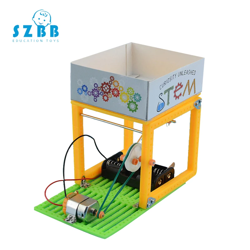 SZ паровой DIY Электрический робот горизонтальный бар развивающие игры дети Наука