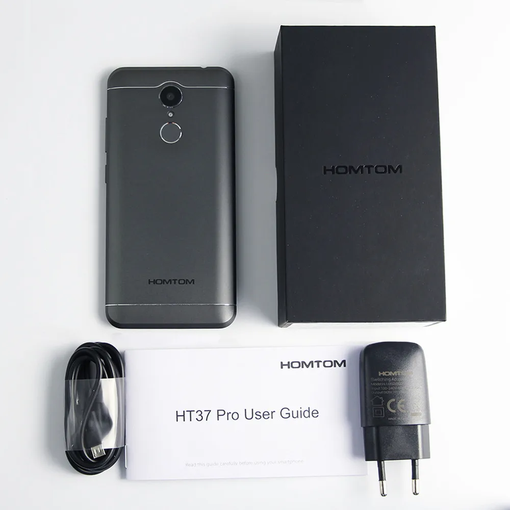 HOMTOM HT37 Pro смартфон 4G MT6737 5,0 дюймов HD Android 7,0 сотовый телефон 3+ 32 Гб 13 МП 3000 мАч отпечаток пальца ID