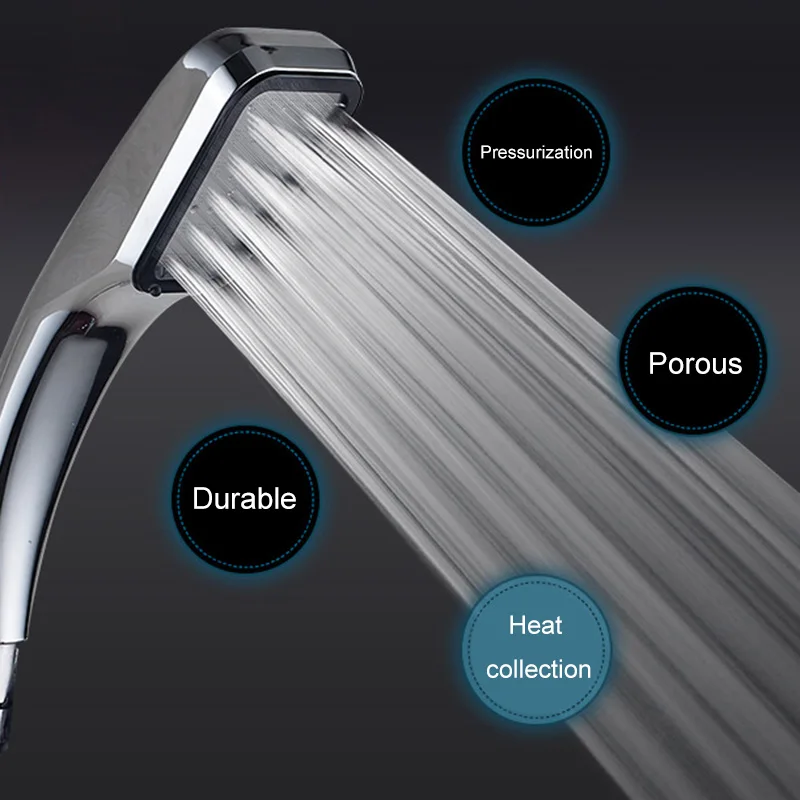 Лейка для душа высокого давления 300 отверстий с функциями экономия воды мощная