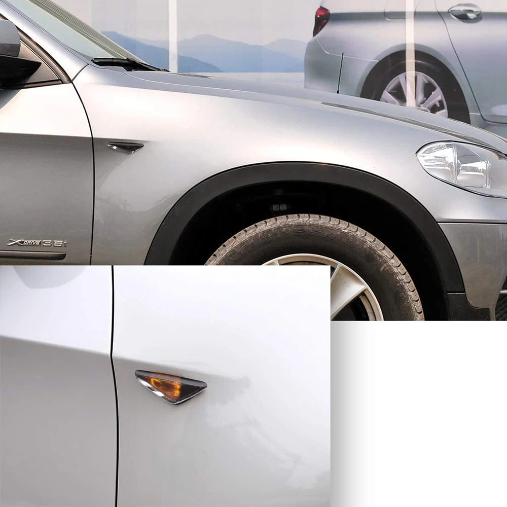 

2Pcs Dynamic LED Side Marker Light Flashing Side Turn Signal Blinker Lamps For BMW X3 F25 X5 E70 X6 E71