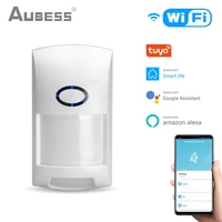 tuya smart wifi infrared detectors wireless pir alarm motion sensor compatible works with tuyasmart life app alexa smart home