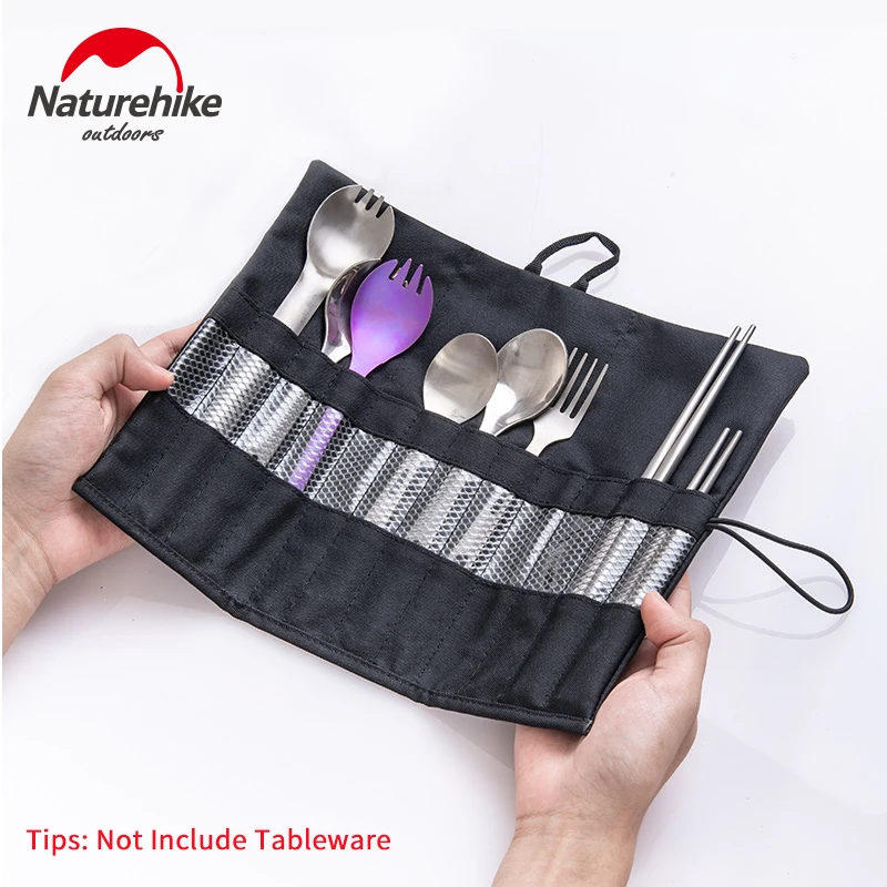 Сумка для хранения столовой посуды Naturehike 60D ткань Оксфорд 70 г столовые приборы