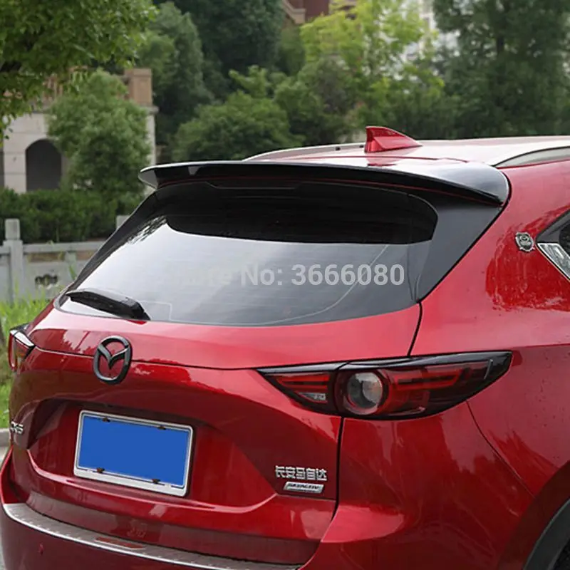 Для Mazda CX5,- ABS пластиковый Неокрашенный праймер цвет задний спойлер на крышу багажника крыла губы загрузки крышка авто части