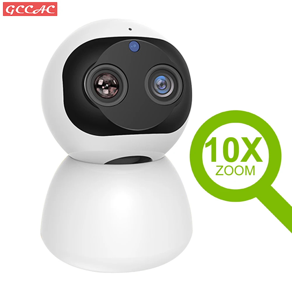 IP камера HD 1080P для умного дома Wi Fi PTZ 360 дюйма|Камеры видеонаблюдения| |
