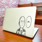 Аниме наклейка на ноутбук One Punch для Macbook, стикер Air 11 13 15 Pro Retina Mac Book, кожаный шлем для окна, художественная наклейка на Ноутбук HP