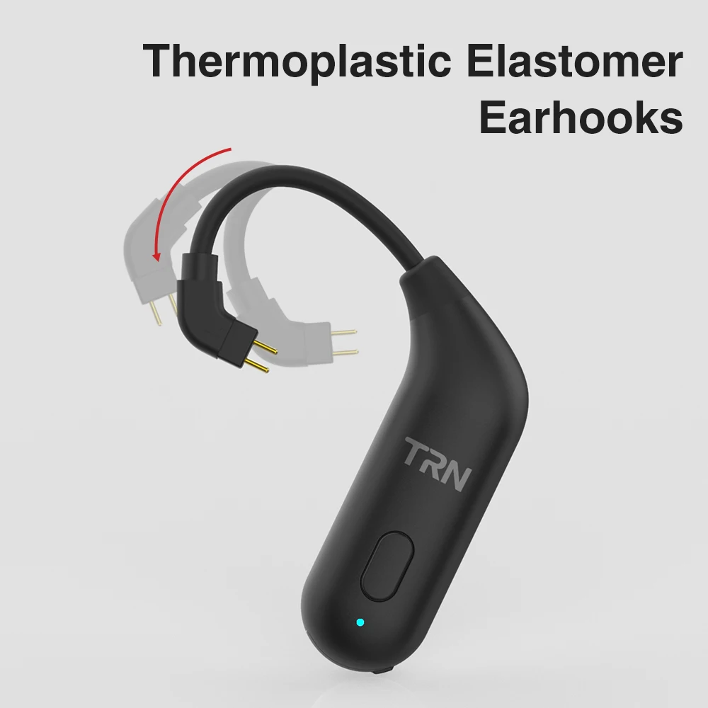 Фото Новый TRN BT20 Bluetooth 5 0 ушной крючок обновленный кабель для бега bluetooth гарнитура TA1 VX V90 Новый TRN BT20 Bluetooth 5 0 ушной крючок обновленный кабель для бега bluetooth гарнитура TA1 VX V90