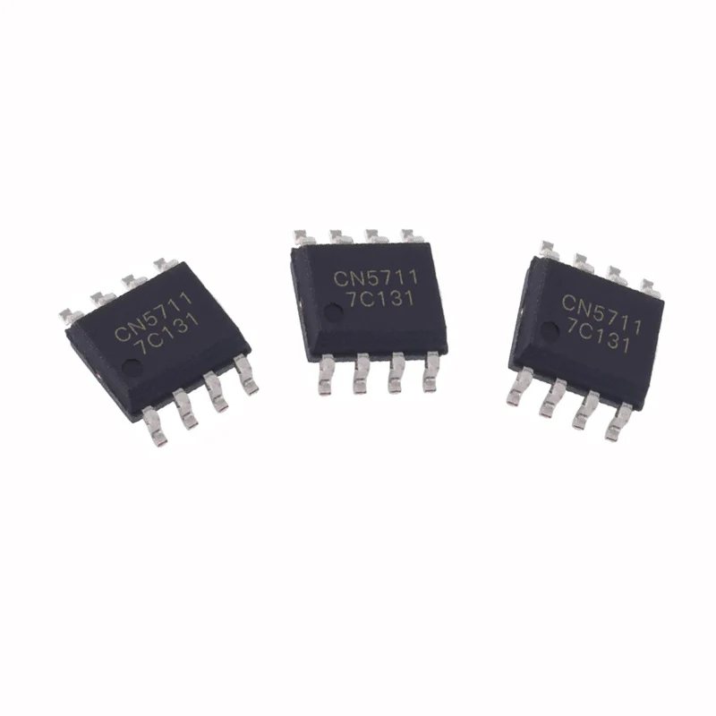 10Pcs/Lot CN5711 High Brightness Light-Emitting Diode LED Driver Chip Integrated IC Patch SMD  SOP8 SOP-8 Good Quality Chipset