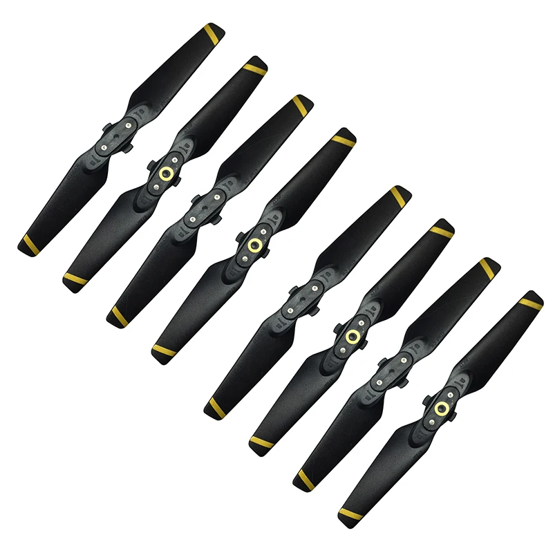 gold 8 шт., Пропеллер CW CCW Для DJI Spark 4730, быстросъемный пропеллер, складное лезвие 4730F, опора для DJI Spark камеры, аксессуары для дрона - Цвет: gold