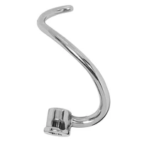 stainless steel stand mixer spiral coated dough hook for kitchen aid stirring tool ksm7586p ksm7990 ksm8990