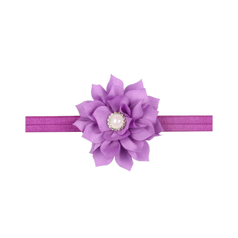 Ободок со стразами для новорожденных повязка на голову маленьких девочек с