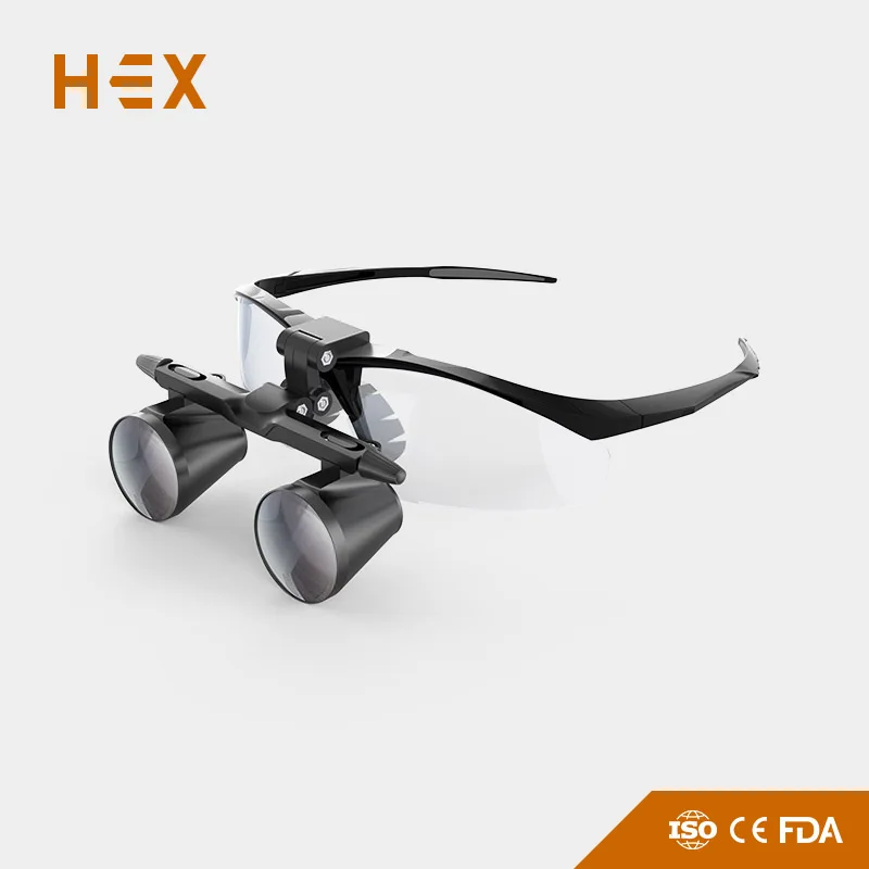 Медицинская оправа для стоматологической и операции бинокулярная лупа 2.5X