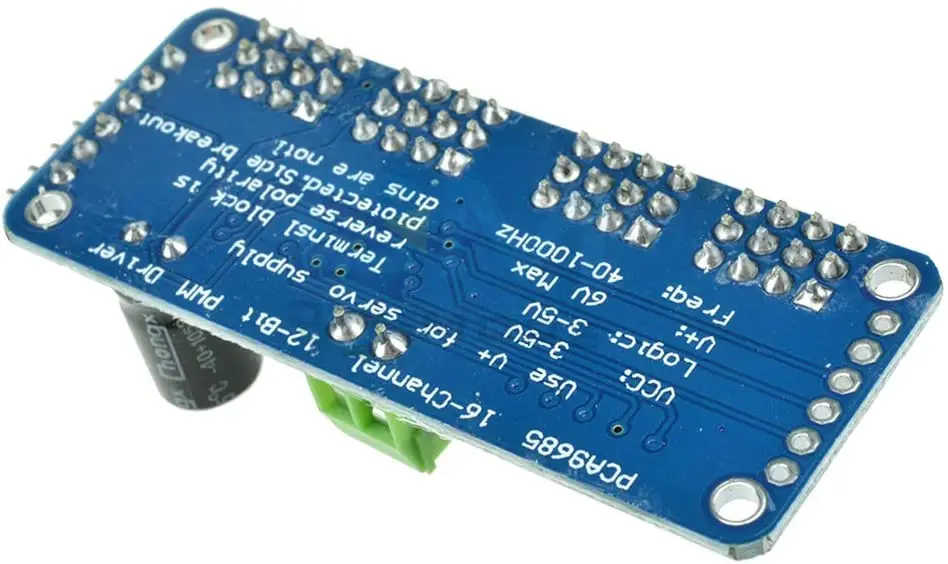 16-канальная 12-битная PWM плата серводвигателя PCA9685 контроллер IIC модуль для Arduino и