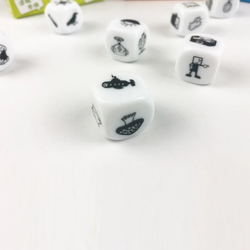 Обучающие кости New telstory Dice обучающая игрушка металлическая коробка/сумка правила