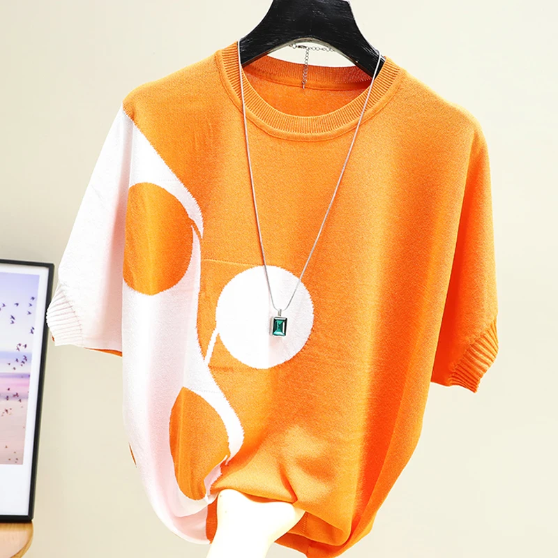 Трикотажная футболка популярного цвета shintimes топы в Корейском стиле Женская